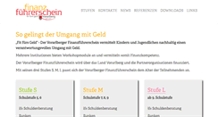 Desktop Screenshot of fitfuersgeld.at